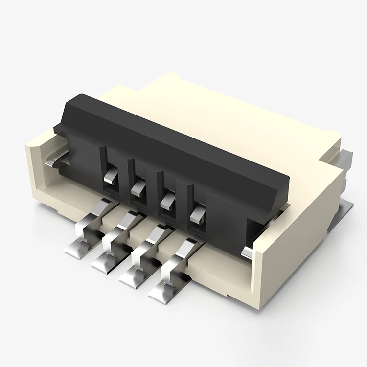 0.5mm FPC Single Row Right Angle SMT H3.5mm
