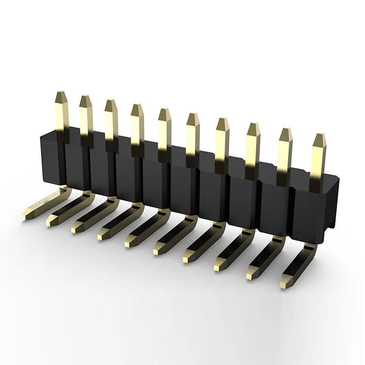 2.0mm Pin Header Single Row Right Angle DIP