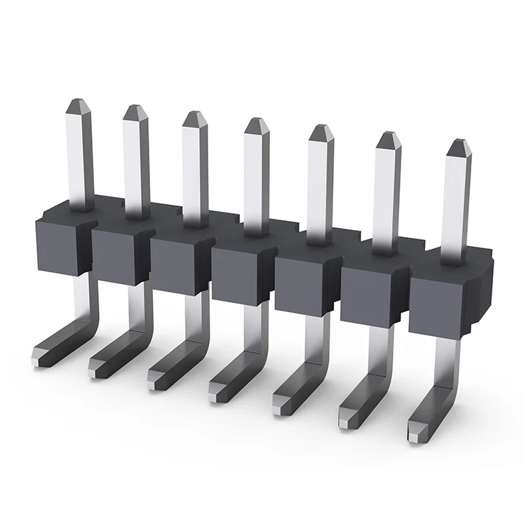 3.96mm Pin Header Single Row Right Angle DIP