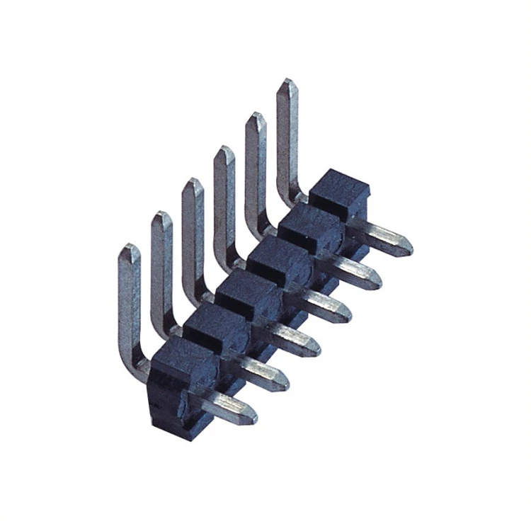 5.08mm Pin Header Single Row Right Angle DIP