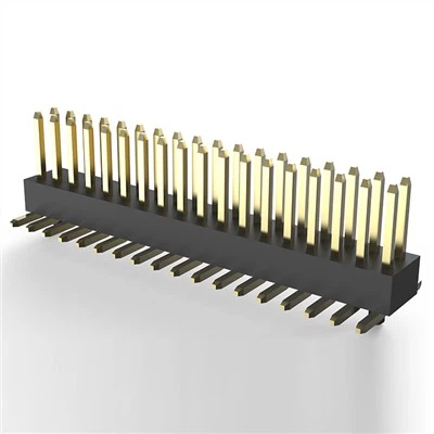 0.8mm Pin Header Double Row Straight SMT