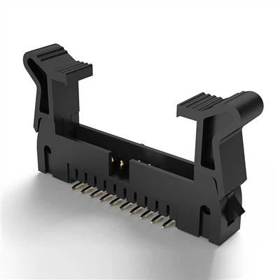2.54mm Box Header with Latches SMT